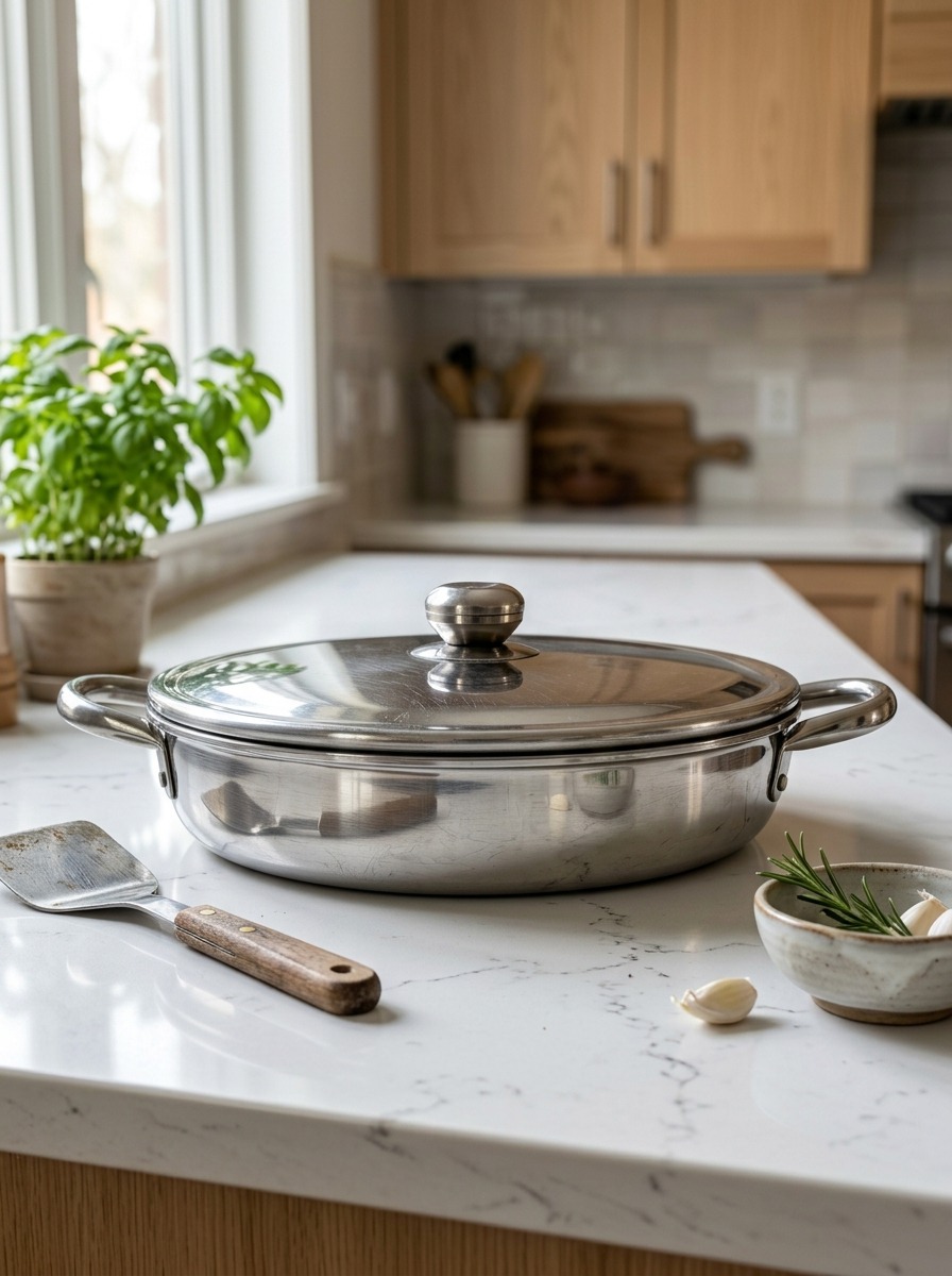 Turkish Oven Tray Set with Handles and Lid